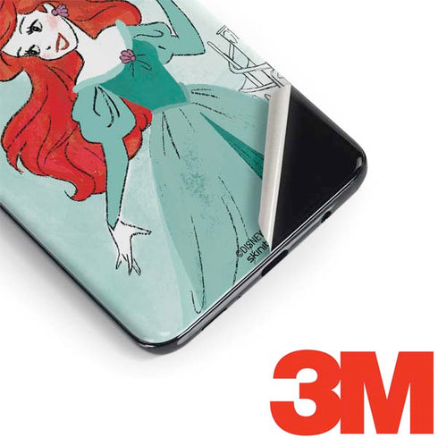 Disney Princess Ariel Art Galaxy S9 Skin